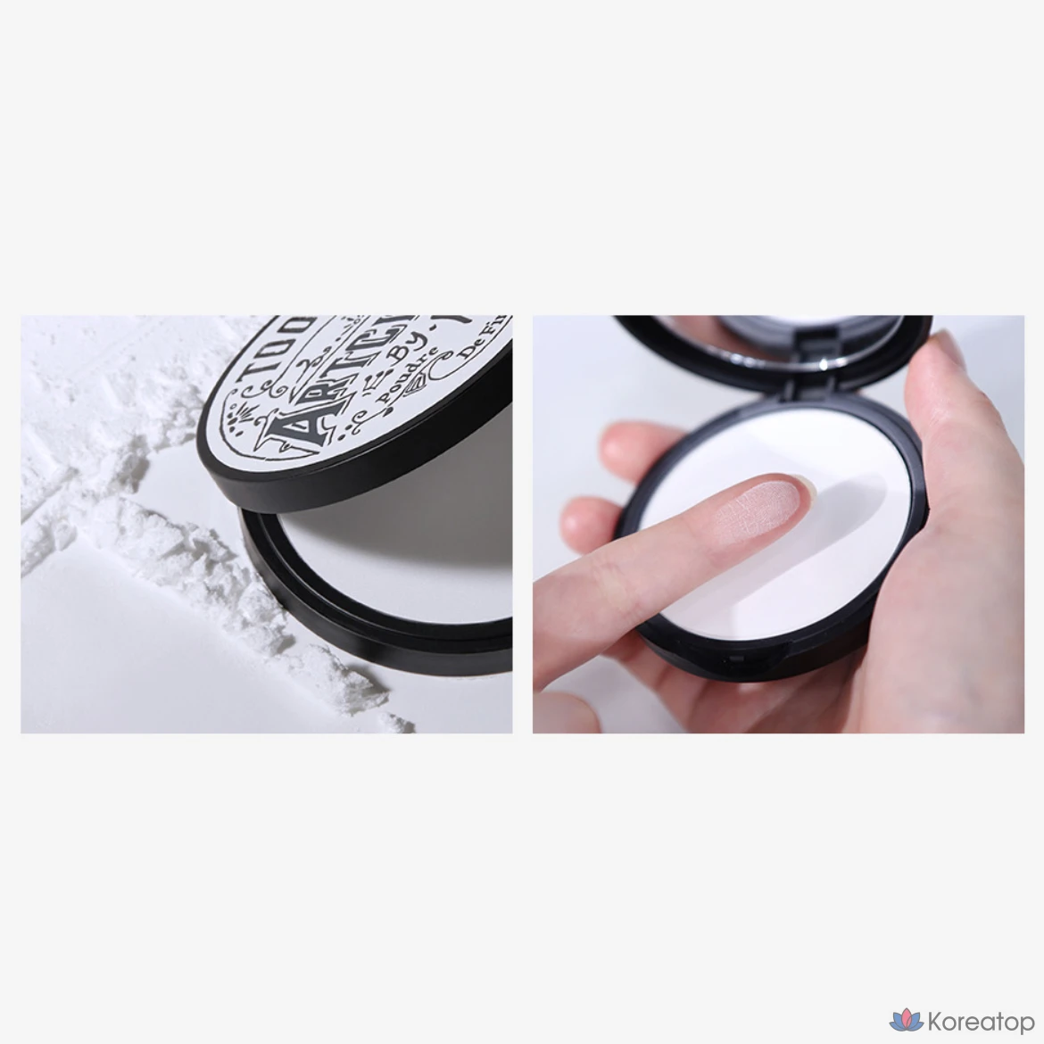 Пудра для фиксации макияжа Too Cool For School от Rodin Finish Setting Pact Powder, 1 шт.