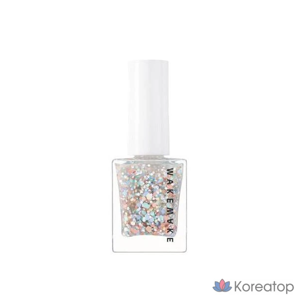 Набор для маникюра WAKEMAKE с блестками, 54 воздушных шарика с конфетти, 8 мл, 1 шт.