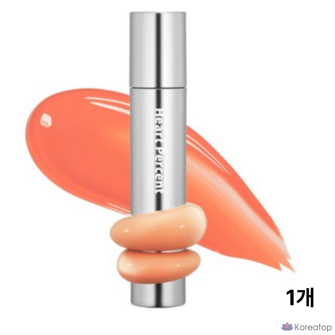 Тинт для губ Heart Percent Dot On Mood One Way Glow 4 г, 03 FANCY Apricot, 1 шт.