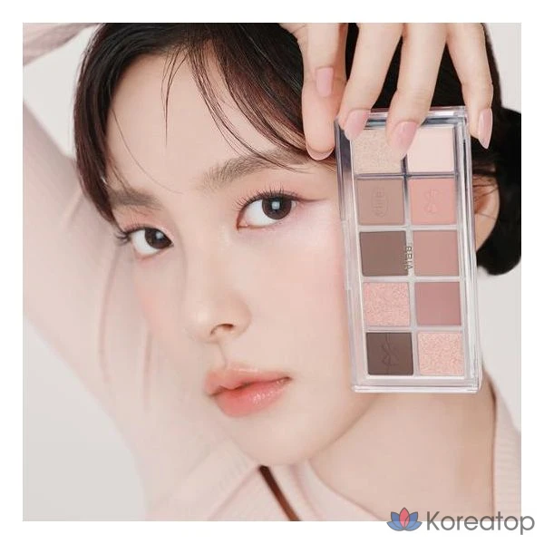Палетка теней для век BBIA Essential Eye Palette, 2 цвета, 01 Your Mood (холодный оттенок), 1 шт.
