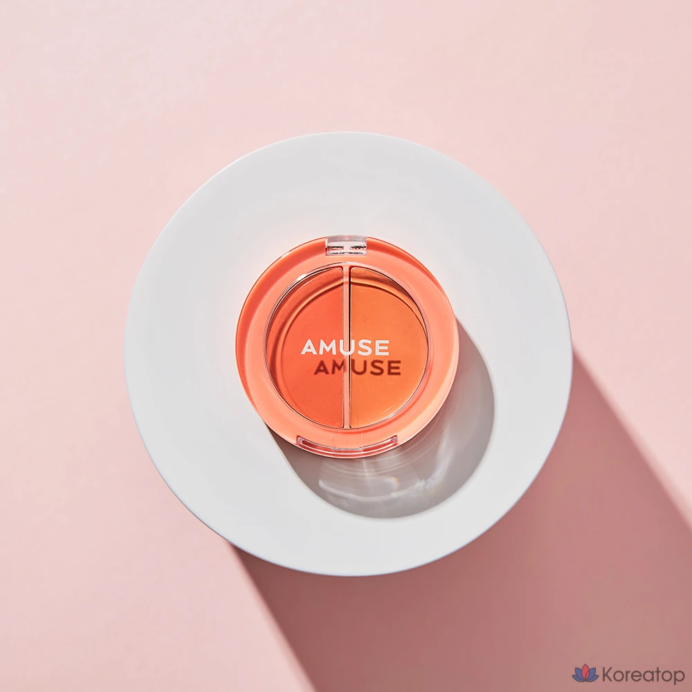 Бальзам для губ и щек AMUSE Healthy Balm, 02 Манго, 3 г, 1 шт.