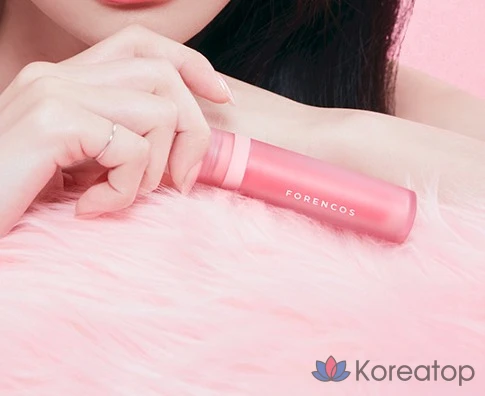 Блеск для губ Forencos Tattoo Bijou Velvet Lip Tint, оттенок 05 «Миндаль», 1 шт., фото 2