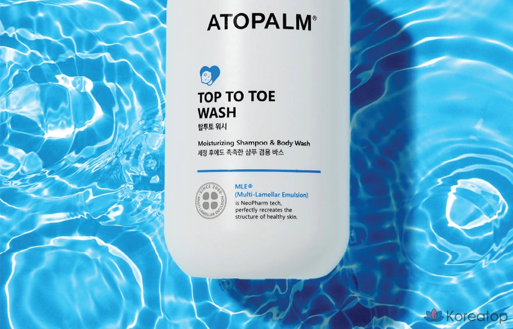 Гель для умывания Atopalm Top to Toe All-in-One, 300 мл, 1 шт., фото 4