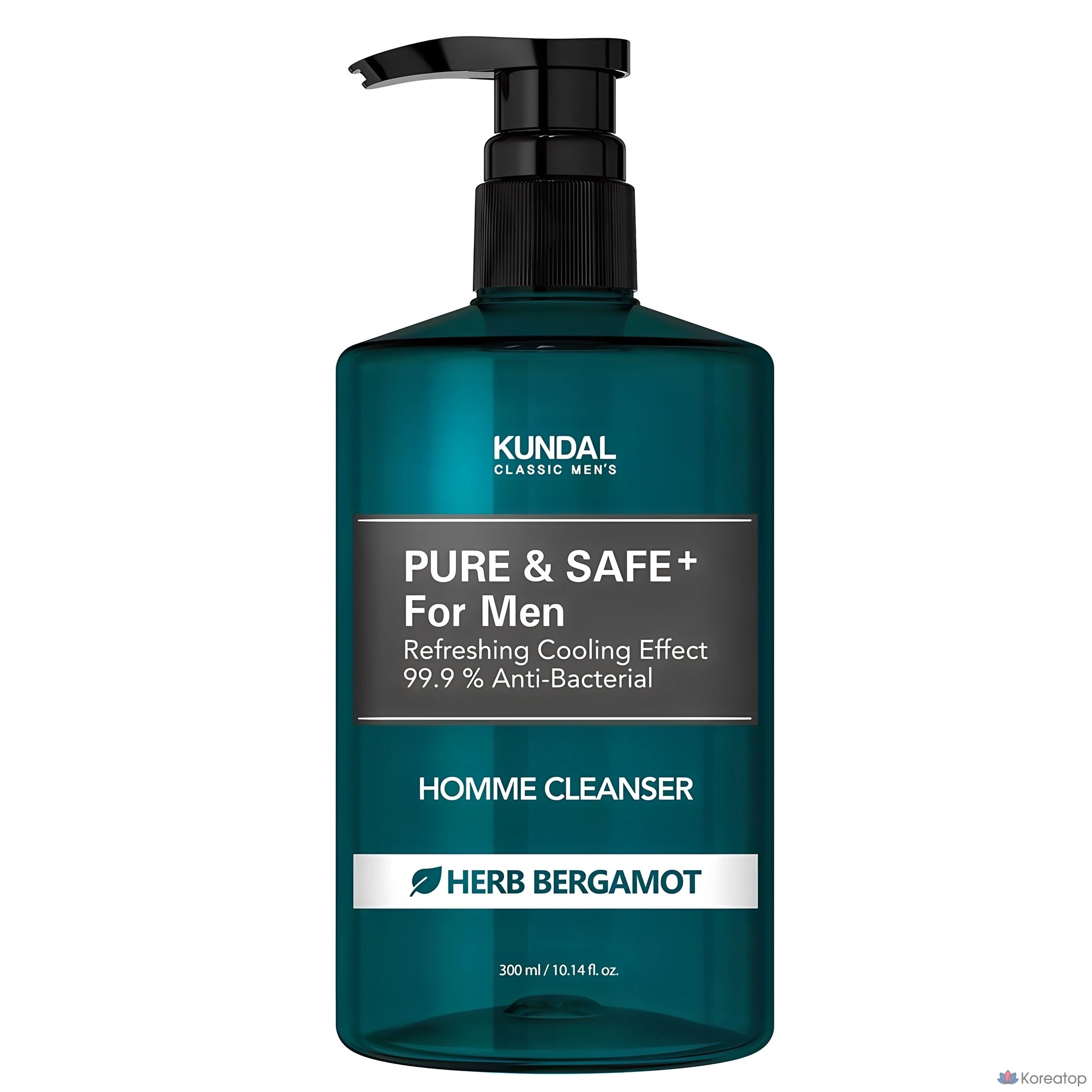 Охлаждающее средство для умывания Kundal Pure &amp; Safe для мужчин, 300 мл, 1 шт.