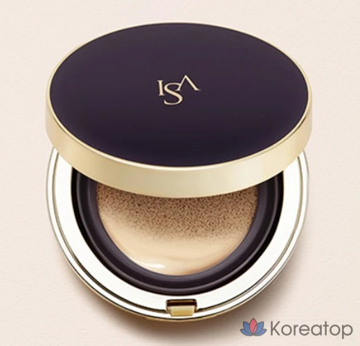 Сменный блок тонального крема-кушона Isa Knox Cellinue Concealing Cushion Foundation, 15 г, № 23, оттенок Natural Beige, 1 шт.