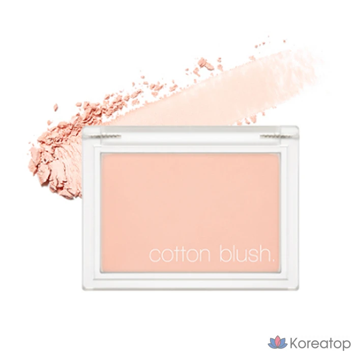 Румяна Missha Cotton Blusher, 4 г, цвет «Балетные туфли», 1 шт., фото 2