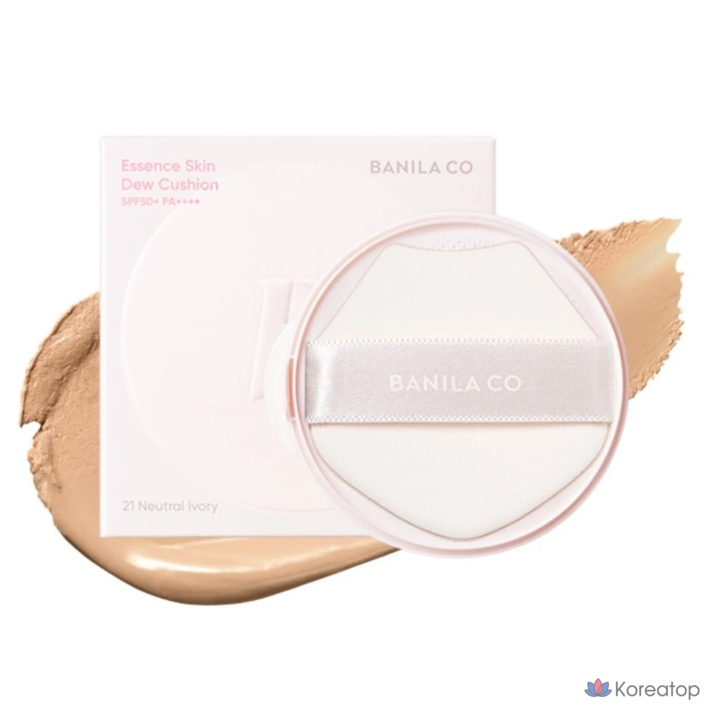 Сменный блок тонального крема Vanillaco Essence Skin Dew Cushion Foundation, 11,5 г, оттенок 225 Natural Beige, 1 шт.