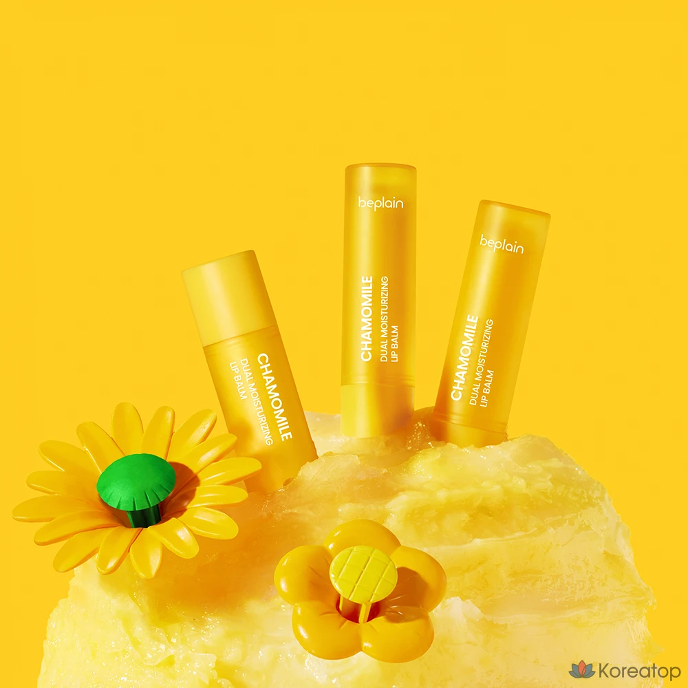 Увлажняющий бальзам для губ Beplain с ромашкой, 3,6 г, 1 шт.