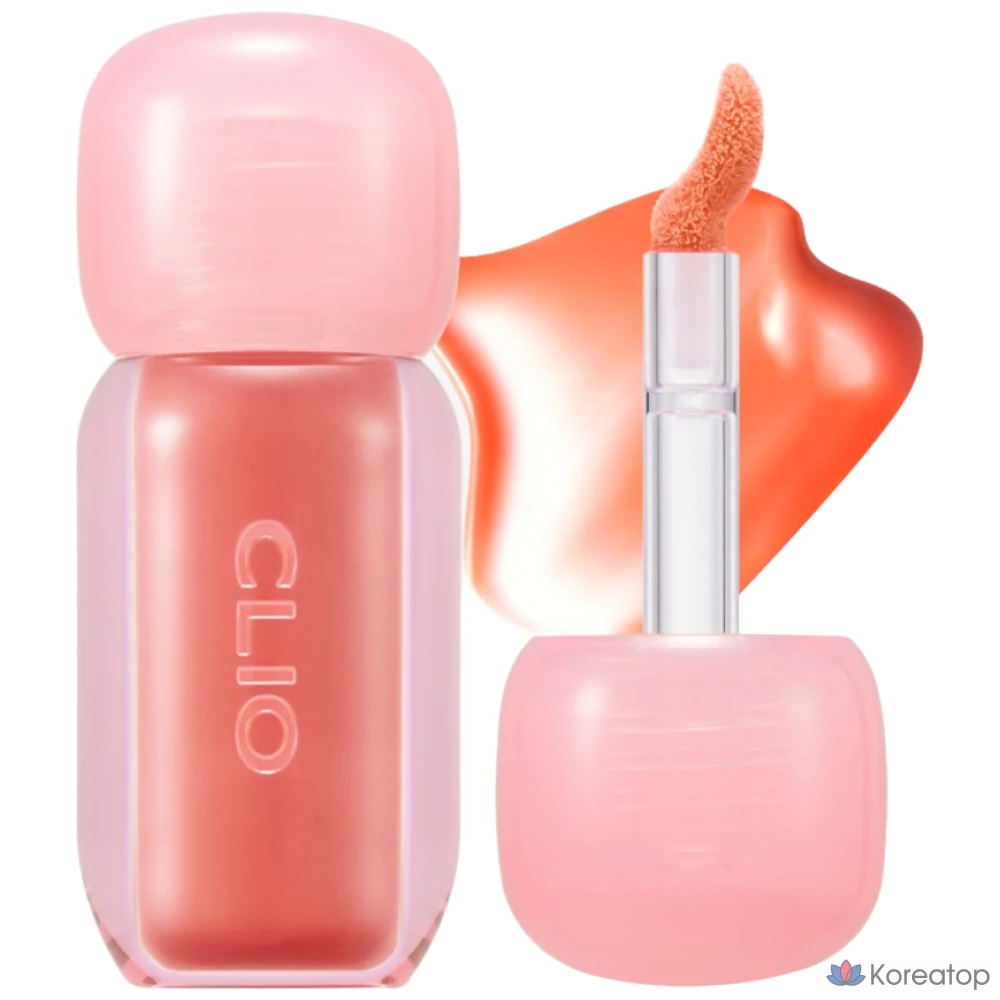 Clio Volume Mate Tint (Gloss/Blur), 201 Honey Coating Peach (Gloss), 3.8 г, 1 шт.