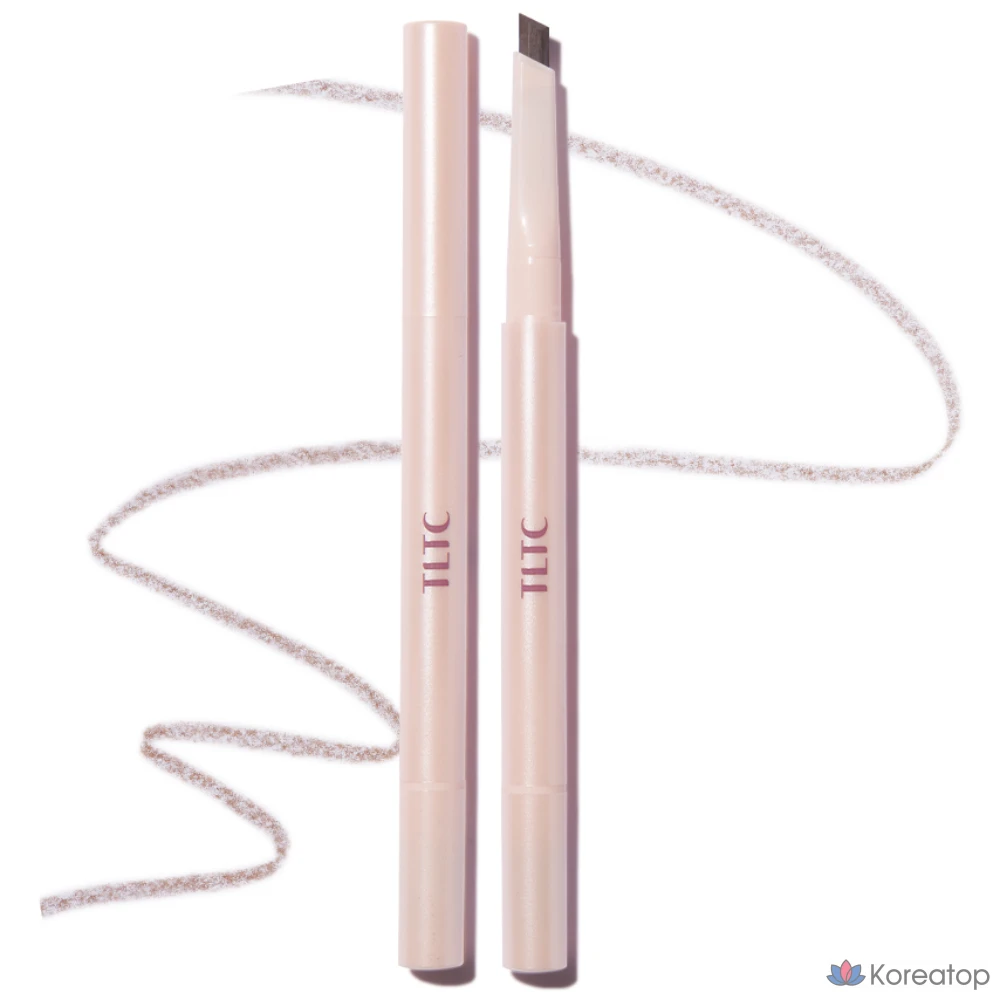 Карандаш для бровей WAKEMAKE Hard Edge, оттенок 03 Natural Brown, 1 шт.