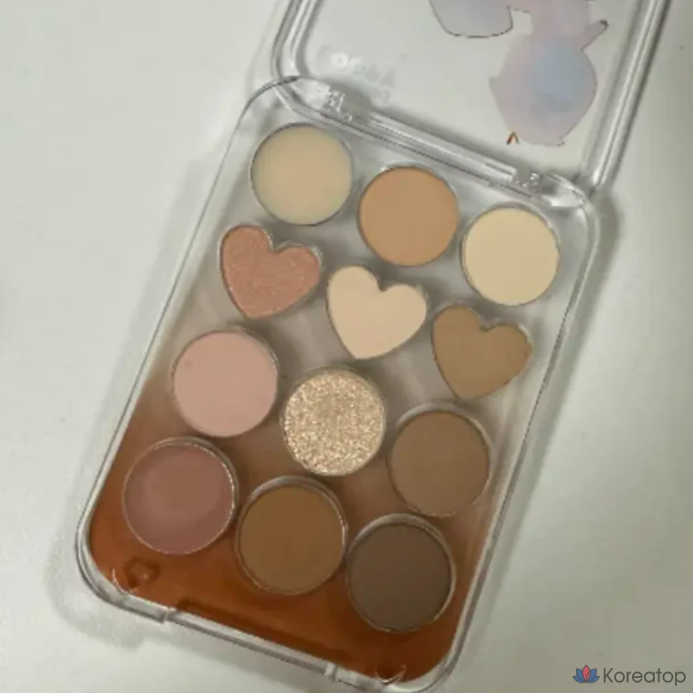 Палетка теней для век Colorgram Nuntorial, 04 Peanut Plus Cocoa Nude, 1 шт., фото 2