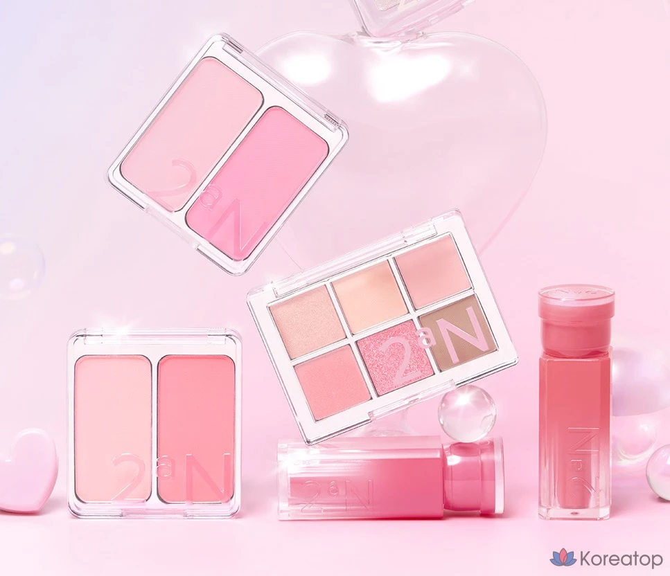 Тинт для щек 2an Dual Cheek, оттенок 17 Bubble Heart, 4.7 г, 1 шт., фото 9