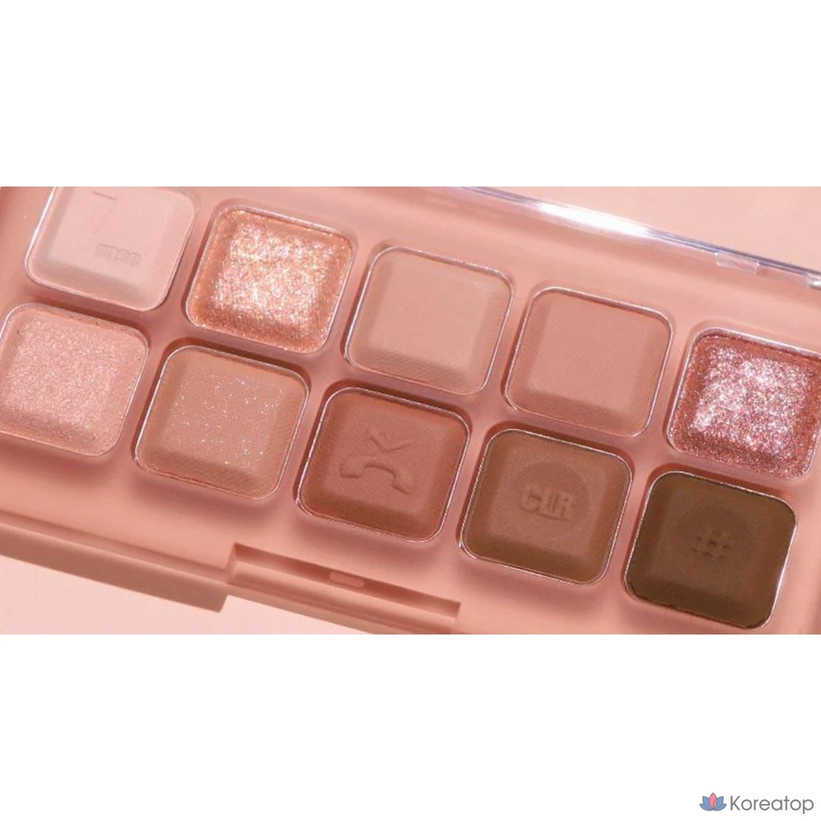 Палетка теней для век Lilybyred Mood Keyboard, 07 Rose Dial, 1 шт., фото 4