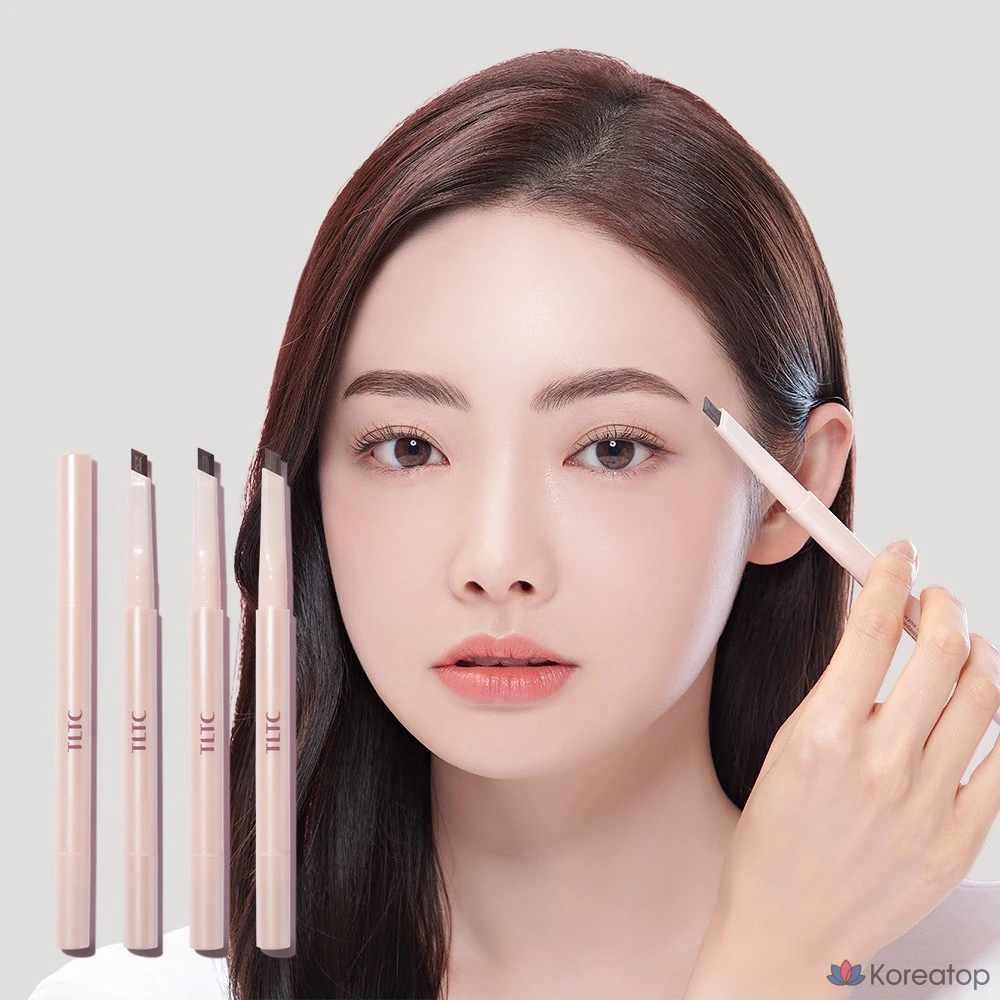 Карандаш для бровей WAKEMAKE Hard Edge, оттенок 03 Natural Brown, 1 шт., фото 2