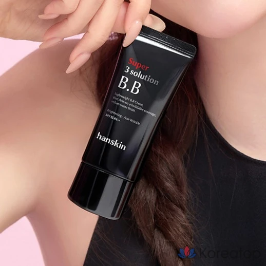 BB-крем HANSKIN Super Three Solution SPF35 PA++, бежечный, 30 мл, 1 шт.