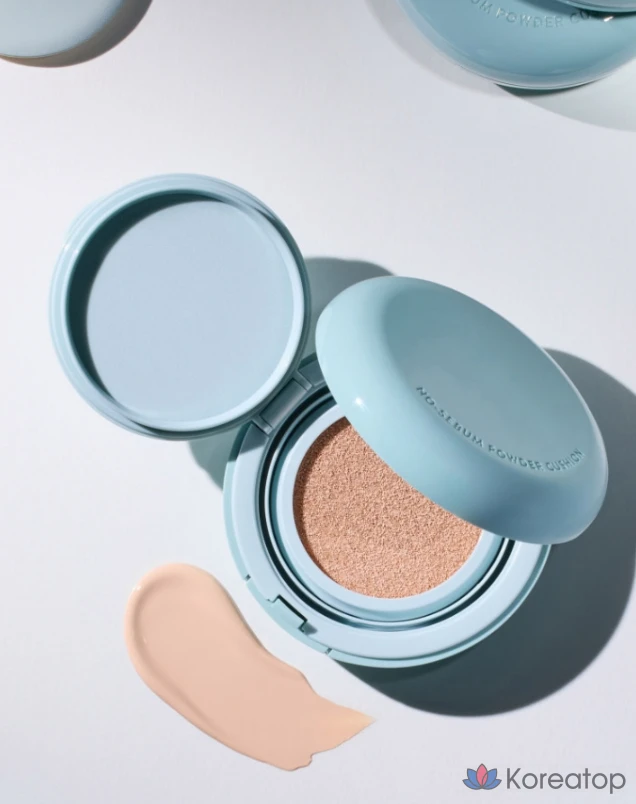 Сменный блок для пудры-кушона Innisfree New No-Sebum Powder Cushion Refill SPF35 PA++ 14 г, цвет 13C Porcelain, 1 шт., фото 4