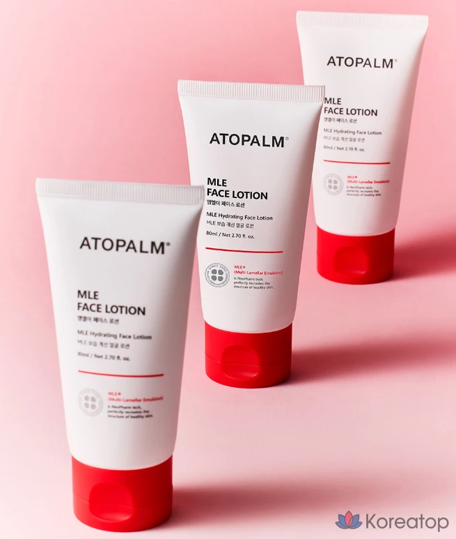 Детский лосьон для лица Atopalm MLE, 80 мл, 1 шт., фото 10