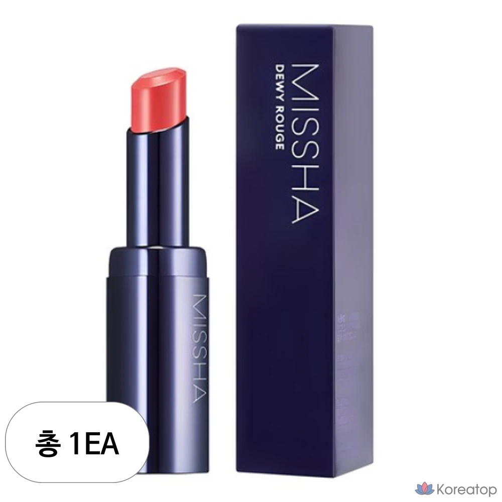 Помада Missha Dewy Rouge, 1 шт., цвет Dolly Coral.