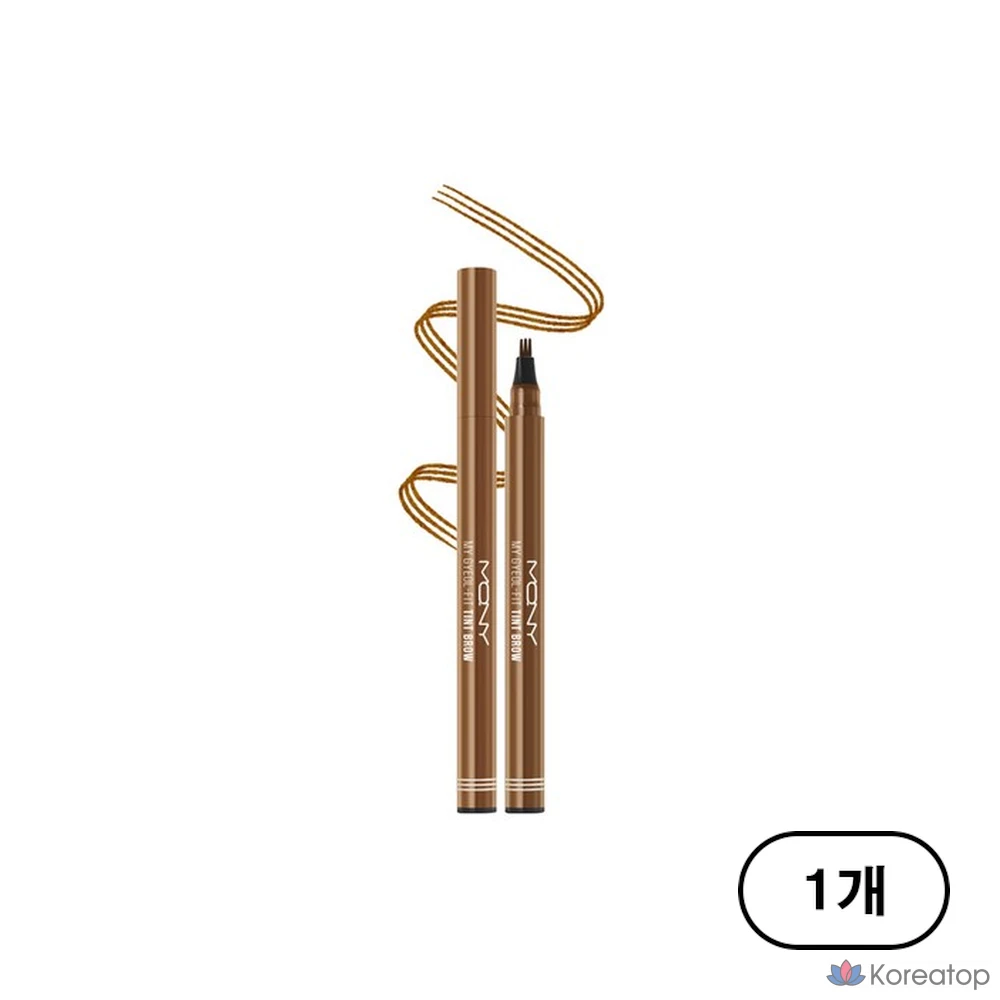 Тинт для бровей Mqny New York My Fit, 0,8 г, светло-коричневый, 1 шт.