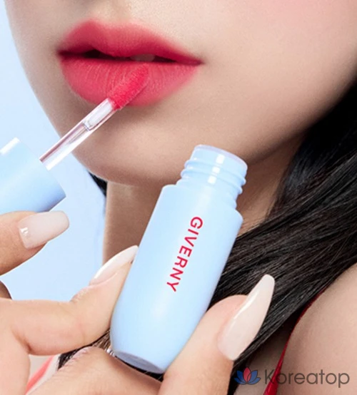 Полупрозрачный тинт для губ Giverny Fluffy Sheer Tint, 1 шт., 3,5 г, оттенок 07 Chilling Cherry., фото 2