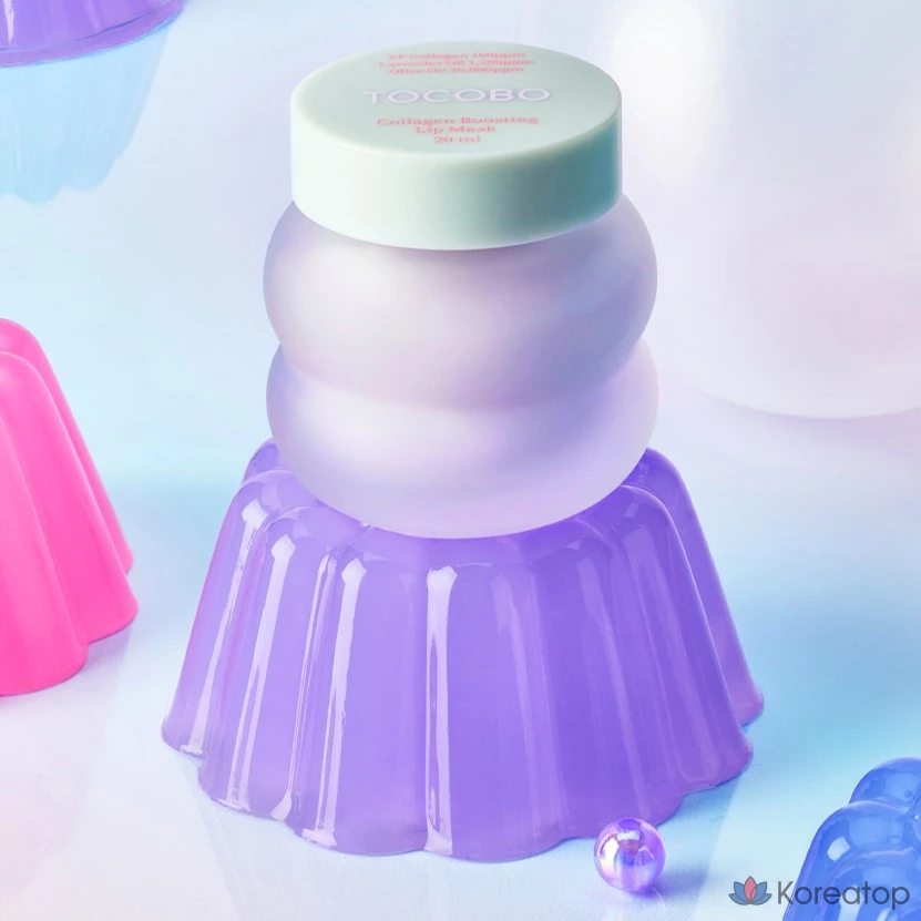 Маска для губ Tokobo Collagen Boosting Lip Mask с расслабляющим ароматом лаванды, 20 мл, упаковка из 4 штук., фото 2