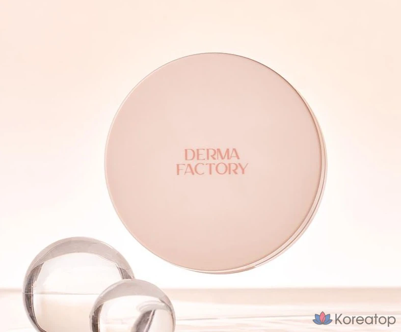 Тональный крем-кушон Derma Factory Vegan Collagen Cushion Foundation SPF50+ PA++++ 15 г, № 23, 1 шт., фото 3