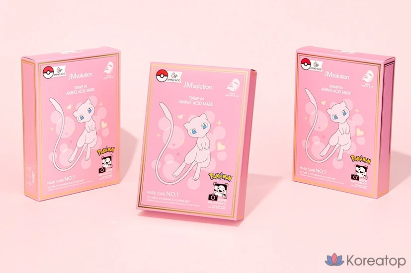 Маска для лица JM Solution Pokemon Stamp в аминокислотной упаковке, 30 мл, 10 штук, 5 штук, фото 2