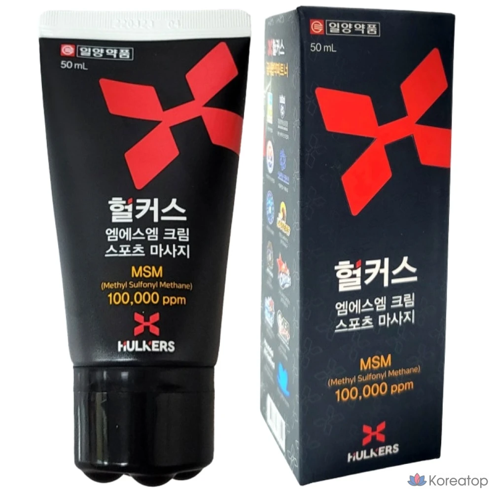 Массажный крем Il-Yang MSM для спорта, 1 упаковка, 1 шт., 50 мл