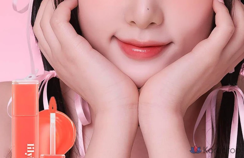 Тинт для губ Lilybyred Angkeum Liar Coating Lip Tint AD, 04 Shy Peach Pretend, 1 шт., фото 6