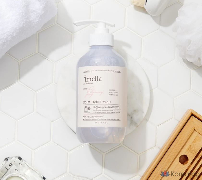Гель для душа Jmella in France «Цветущий пион», 500 мл, 1 шт.