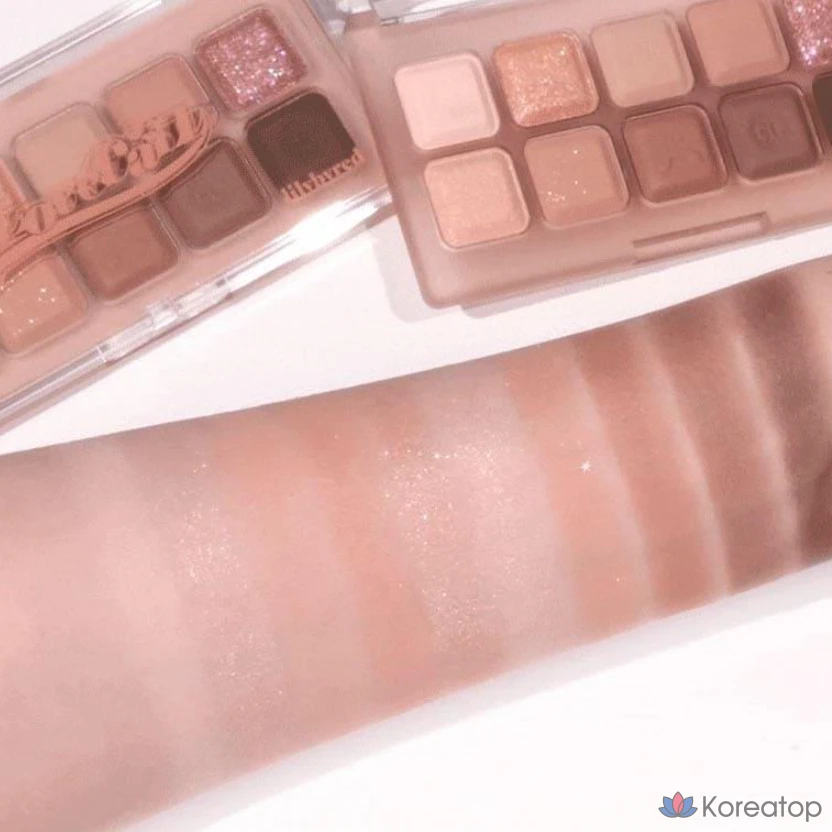 Палетка теней для век Lilybyred Mood Keyboard, 07 Rose Dial, 1 шт., фото 5