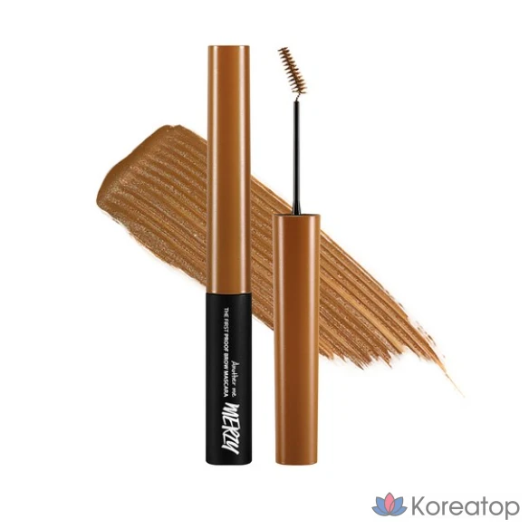 Тушь для бровей MERZY the First Proof 3,5 г, карамельный оттенок, 1 шт.