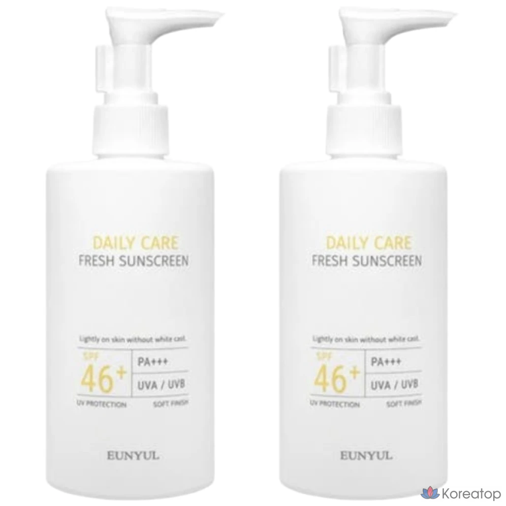 Солнцезащитный крем Eunyul Daily Care Fresh SPF46 PA+++, 600 мл, 1 шт.
