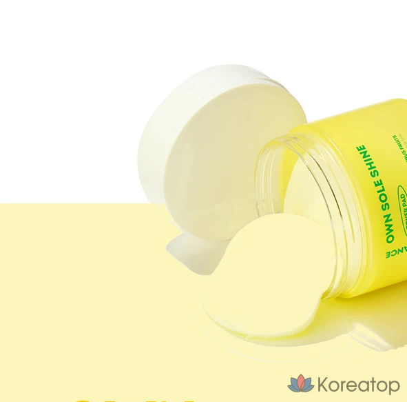 Тонизирующие подушечки Eunyul Vita Balance Own Sol Shine, 190 мл, 70 листов, 1 шт.