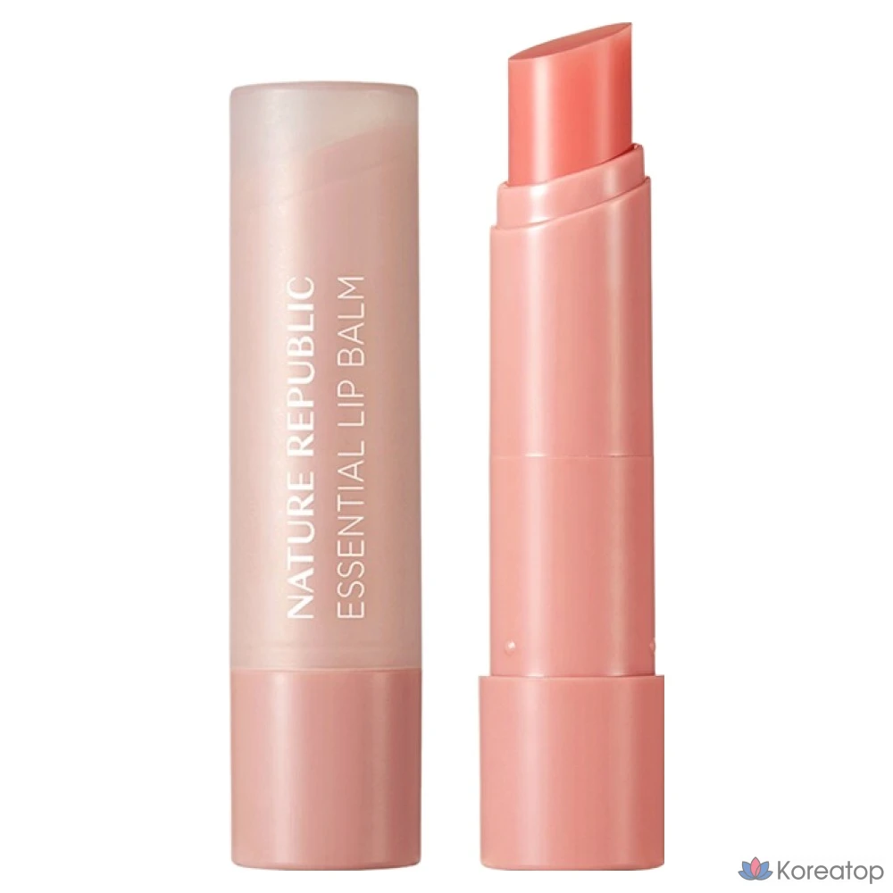 Бальзам для губ Nature Republic Essential, 04 Грейпфрут, 3,2 г, 1 шт.