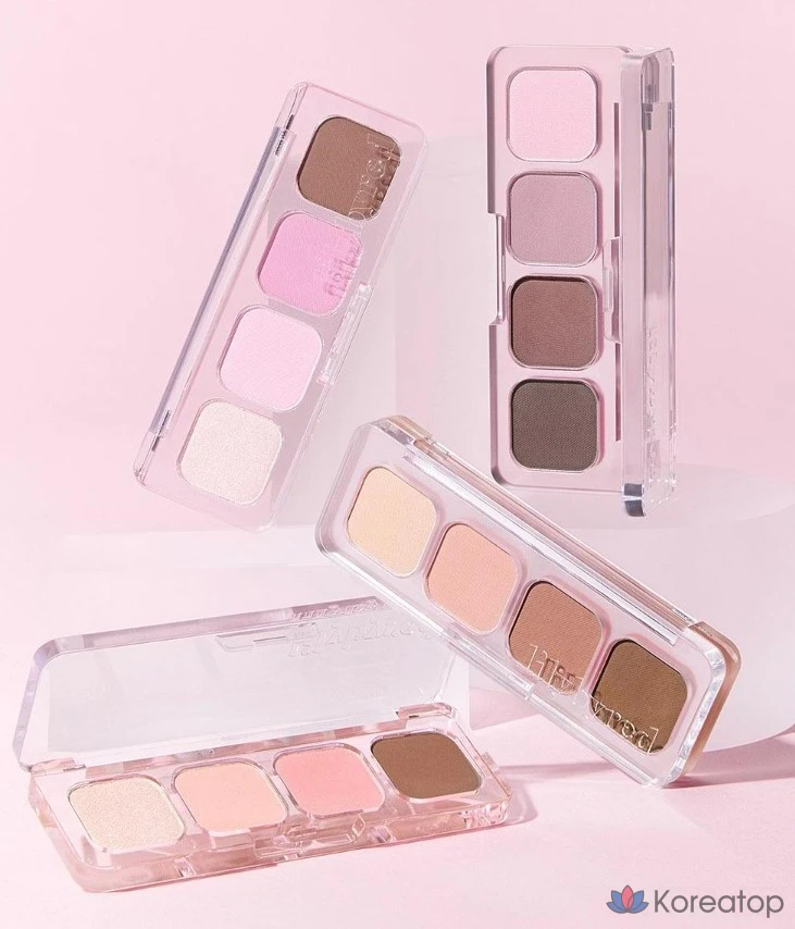 Палетка теней Lilybyred Mood It AD 3,2 г, 01 Fresh It, 1 шт., фото 7