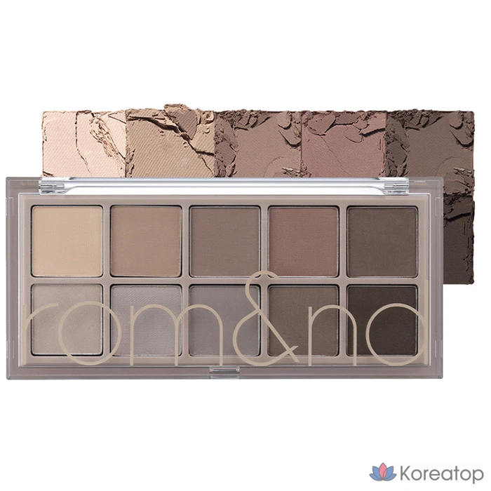 Палетка теней для век ROM&ND Better Than Palette, оттенок 04 Dusty Fog Garden, 1 шт.