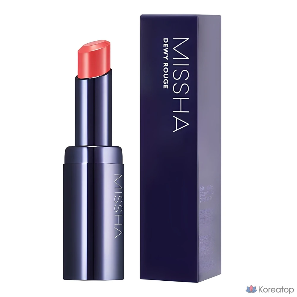 Помада Missha Dewy Rouge, 1 шт., цвет Dolly Coral.
