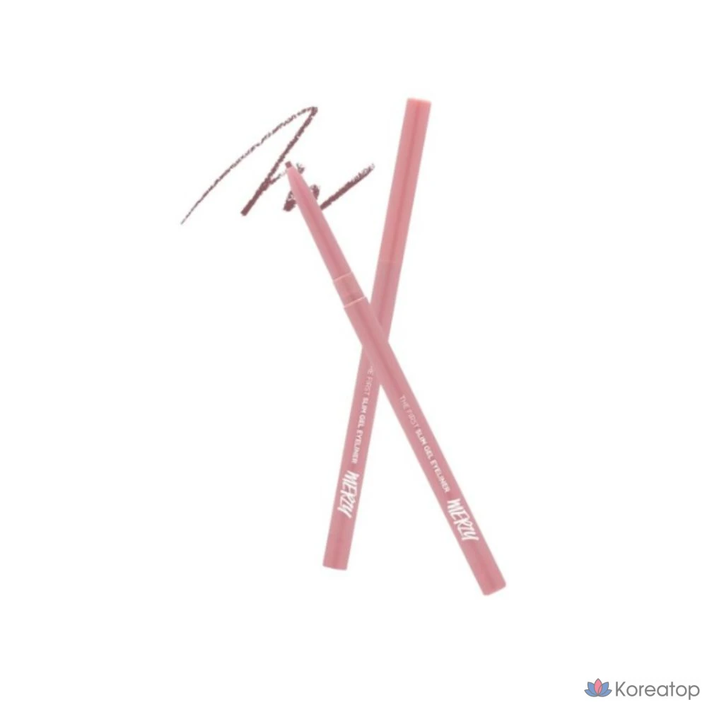 Гелевая подводка для глаз MERZY the First Slim Gel Eyeliner, цвет GS7 Mauve Fancy, 0.05g, 1 шт.