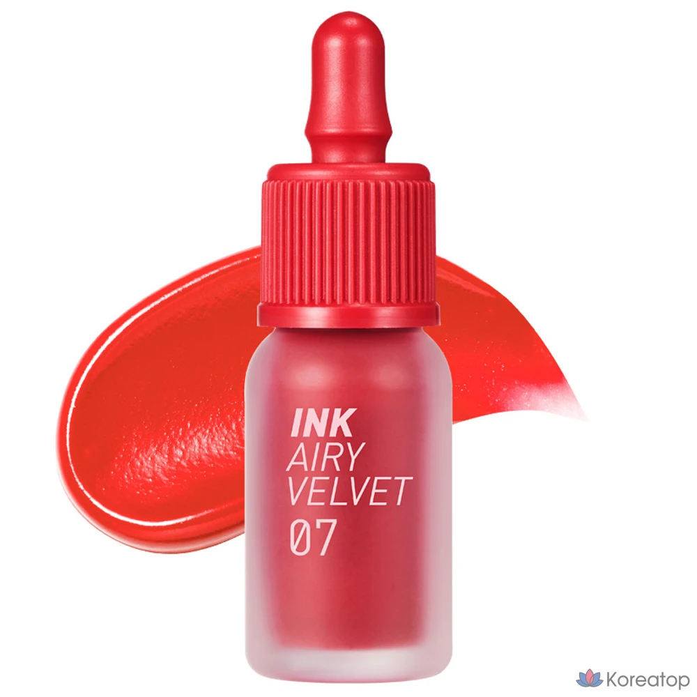 Peripera Ink the Airy Velvet Lip Tint, № 7 Heart Attack, 4 г, 1 шт.