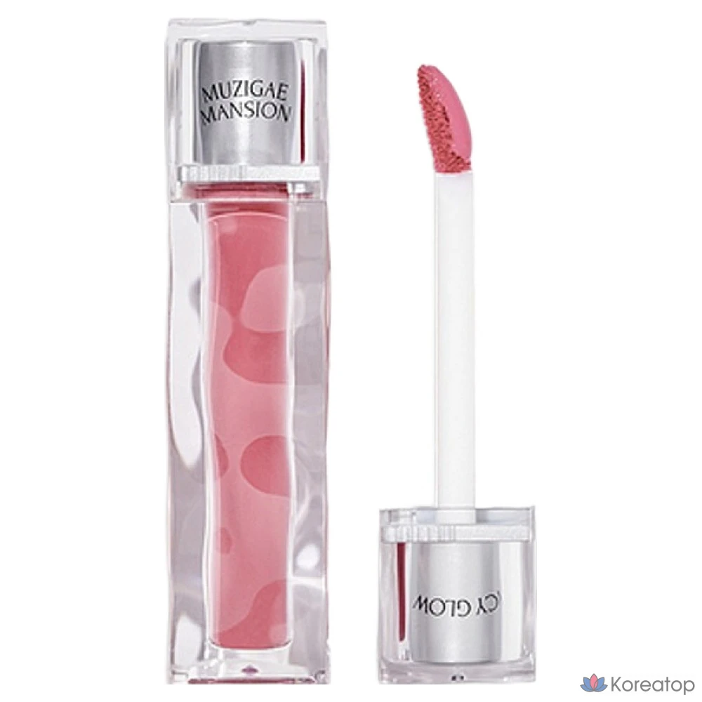 Блеск для губ Rainbow Mansion Icy Glow, 01 Petal, 1 шт.