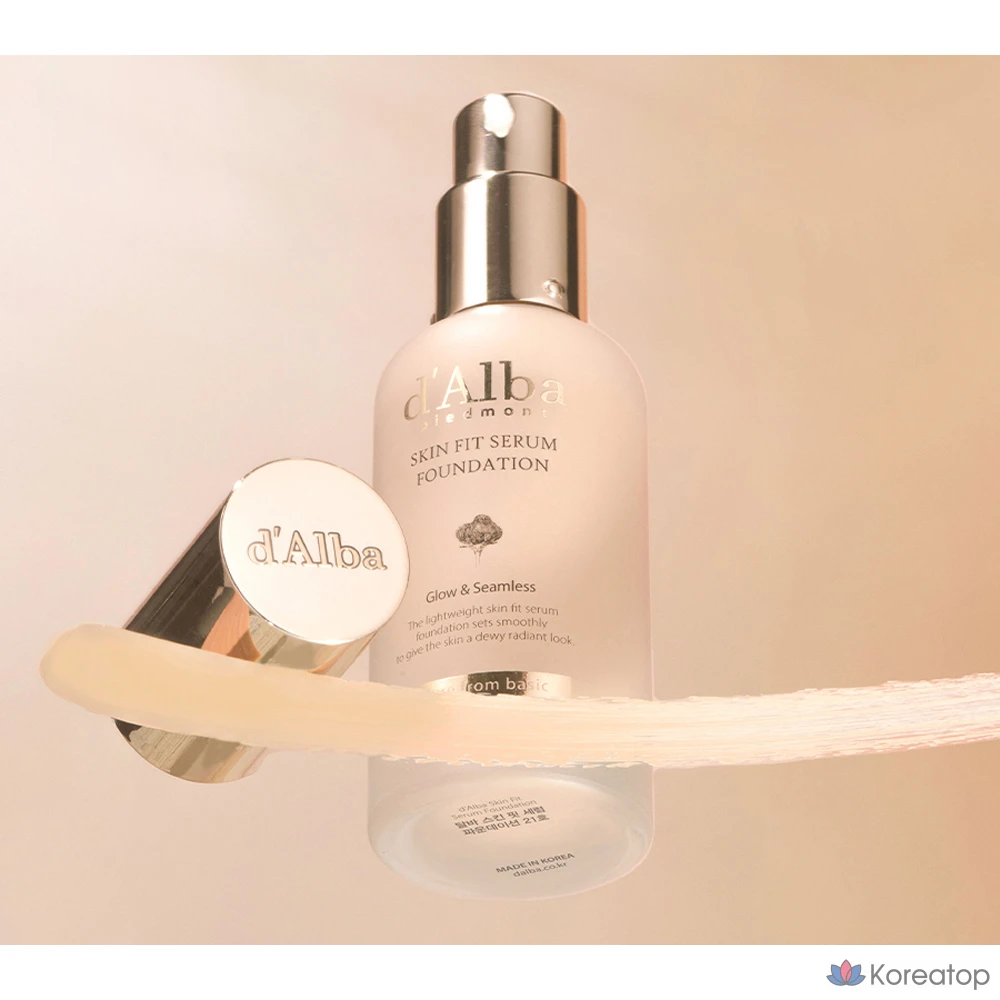 Тональная сыворотка D'alba Skin Fit, 30 мл, 1 шт., № 21, фото 5