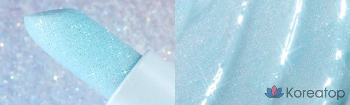 Бальзам для губ Unleashia Glacier, 2 оттенка Blue Lagoon, 3,3 г, 1 шт., фото 7