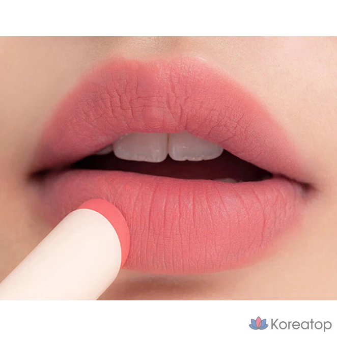 Матовая помада ROM&ND Zero, 1 шт., цвет розовый песочный., фото 5