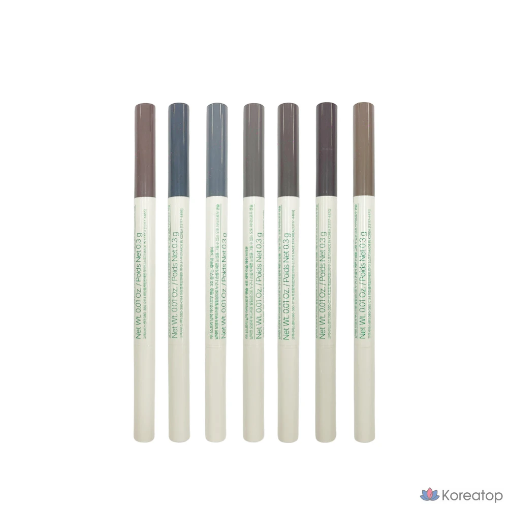 Карандаш для бровей Innisfree Flat Eyebrow Pencil 0.3g, № 7 All Night Sweet Honey Brown, 1 шт.