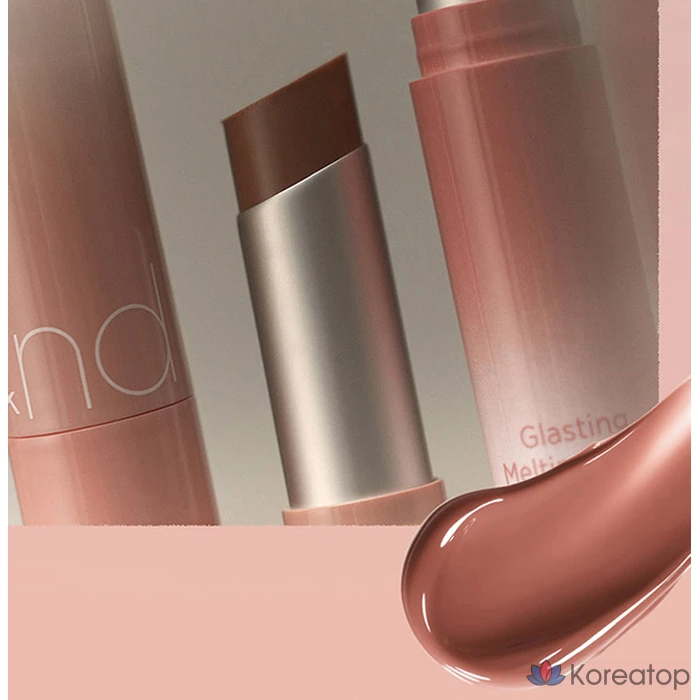 Тающий бальзам для губ ROM&ND Glasting Melting Balm, оттенок 13 Scotch Nude, 3,5 г, 1 шт., фото 7