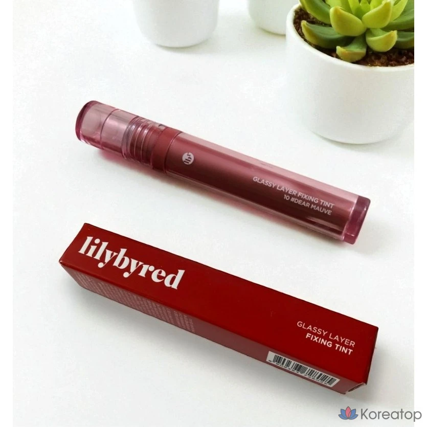 Фиксирующий краситель Lilybyred Glassy Layer, 15 оттенков Cold Berry, 1 шт., фото 2