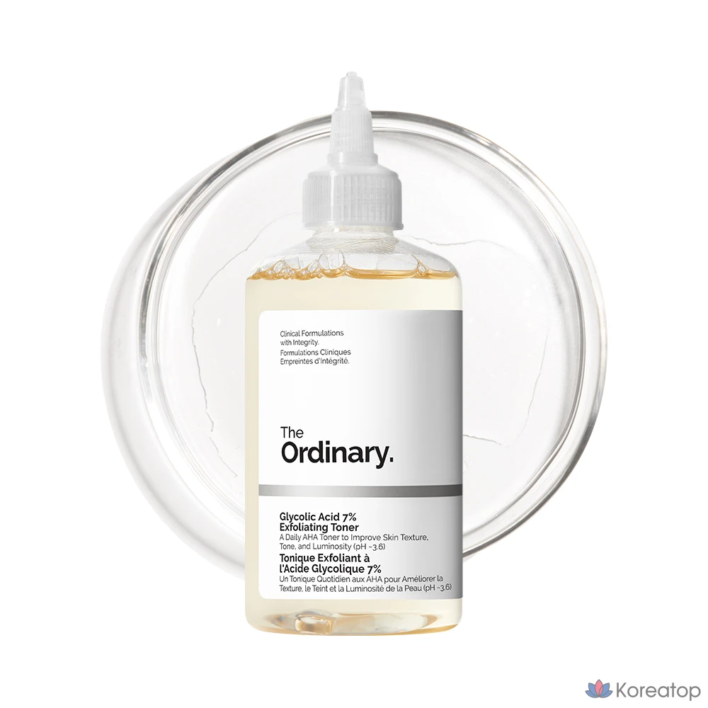 Отшелушивающий тоник с 7% гликолевой кислотой от The Ordinary, 240 мл, 1 шт.