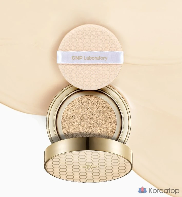 CNP Cha & Park Propolis Ampoule в матовой подушечке 15 г + сменный блок 15 г, № 21, светло-бежевый, 1 шт., фото 2