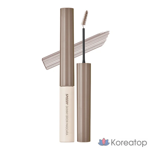Тушь для бровей Peripera Speedy Skinny Brow, 1 шт., оттенок 07 Taupe Ash